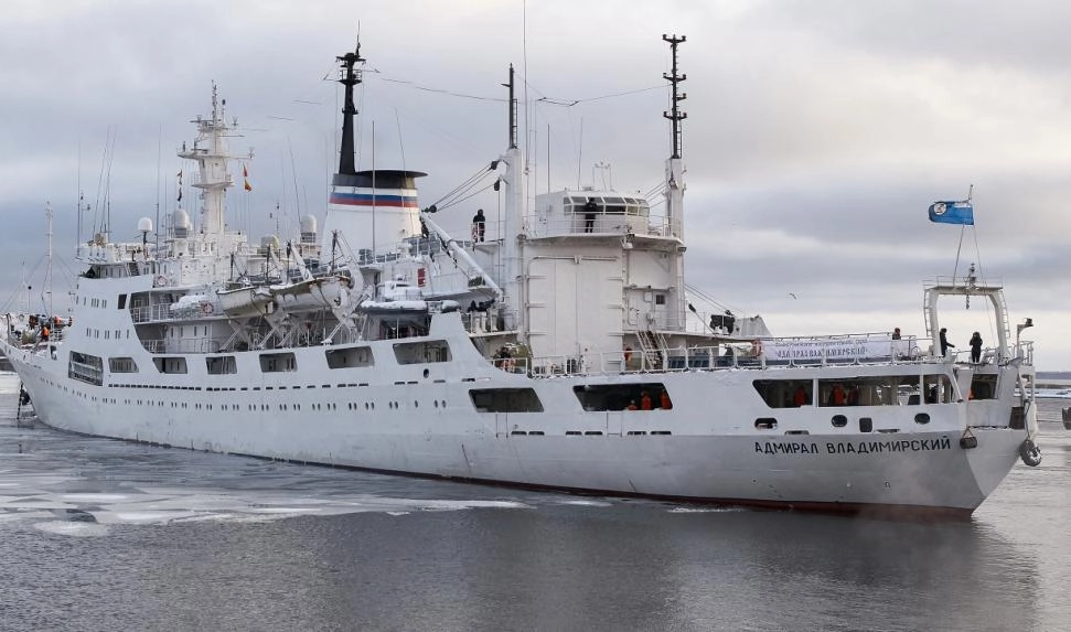 «Адмирал Владимирский» прошел проливы Ла-Манш и Па-де-Кале и вышел в Северное море - tvspb.ru