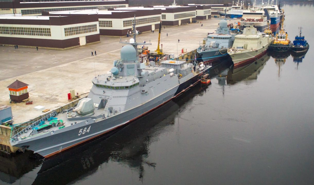 ВМФ успешно завершил испытания малого ракетного корабля «Одинцово» - tvspb.ru