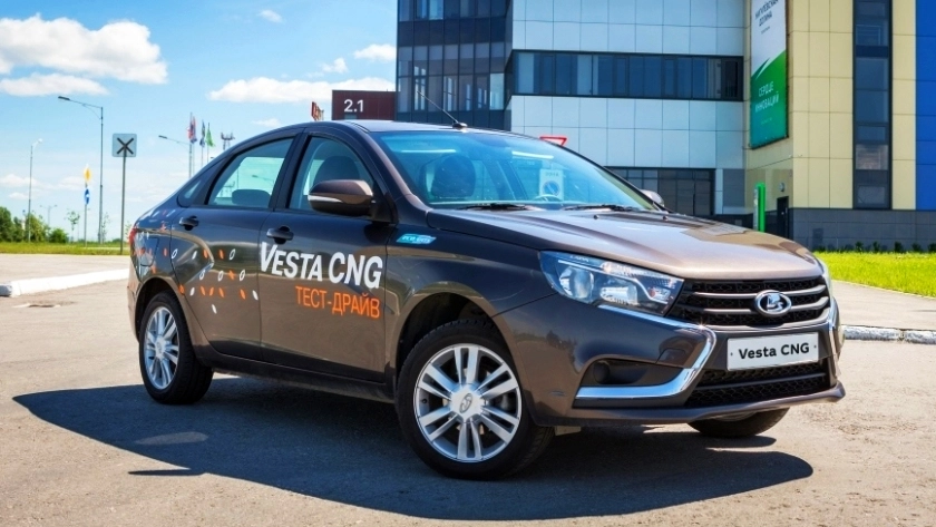 «АвтоВАЗ» начал продавать Lada Vesta с двигателем, работающим на метане - tvspb.ru