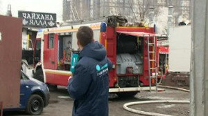 Пожар на Старообрядческой улице