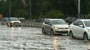 Несколько петербургских улиц затопило после ливня