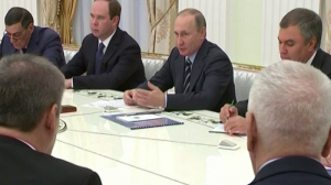 Владимир Путин поблагодарил ЦИК за честные выборы