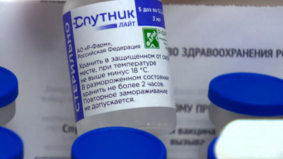Новая партия вакцины «Спутник лайт» поступила в Петербург