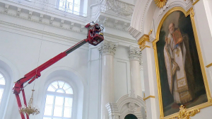 Реставрация не прекращается. В Петербурге продолжают восстанавливать исторические объекты