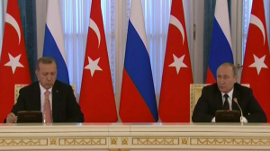 Путин и Эрдоган встретились в Петербурге