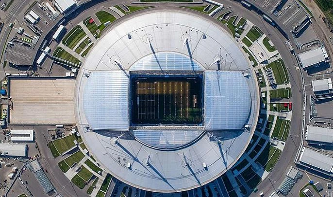 Рядом со стадионом «Санкт-Петербург» откроют надувное поле - tvspb.ru