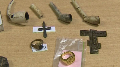 «Капсула времени» XVII века: под бастионом в Петербурге нашли кошелёк шведского солдата