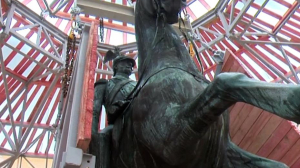 Стали известны новые подробности о ходе реставрации памятника Николаю I