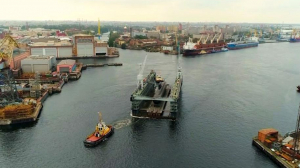Со стапелей «Адмиралтейских верфей» спущена субмарина проекта «Варшавянка»