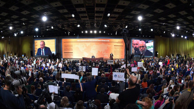 Большая пресс-конференция Владимира Путина длилась более 4 часов