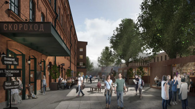 Гастрономическое пространство создадут на фабрике «Скороход» в Петербурге