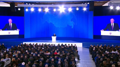На послание президента Федеральному собранию аккредитовано рекордное количество журналистов