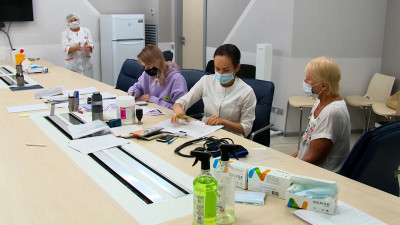 В петербургской строительной компании проходит выездная вакцинация от COVID