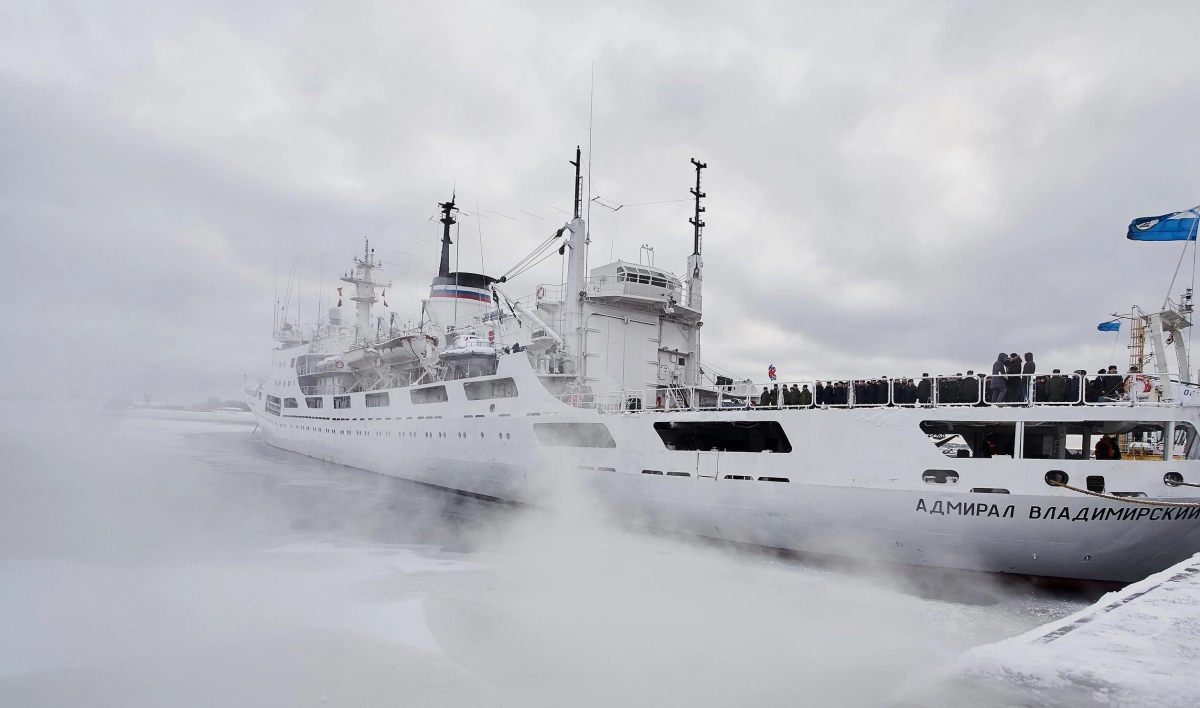 В Антарктиде встретились судна «Адмирал Владимирский» и «Маршал Геловани» - tvspb.ru