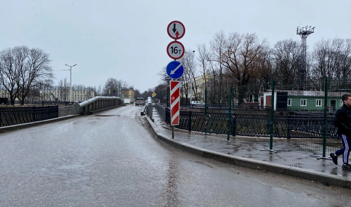 Движение по Доковому мосту в Кронштадте закроют с 3 апреля - tvspb.ru