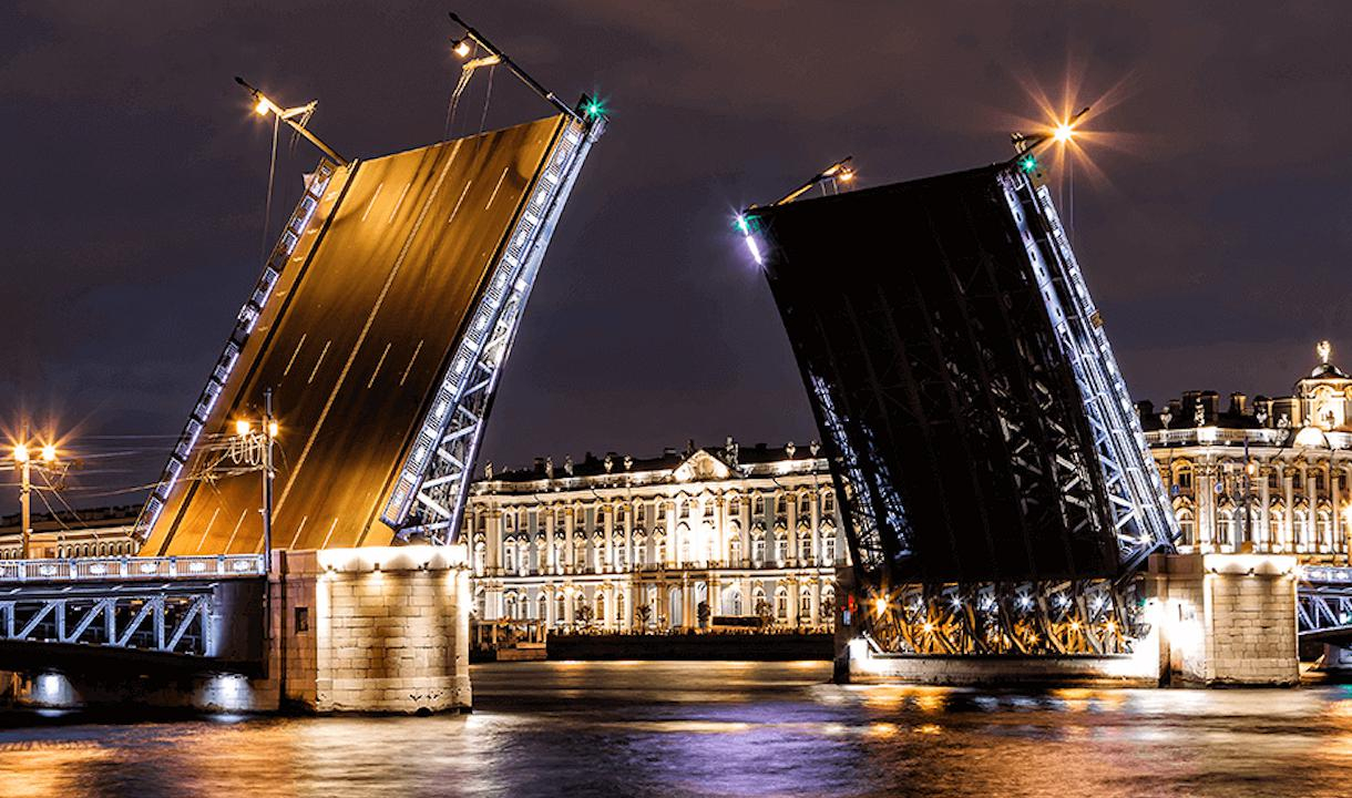 Дворцовый мост развод фото в санкт петербурге
