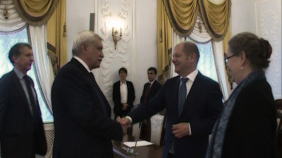 Георгий Полтавченко встретился в Смольном с коллегой из Гамбурга
