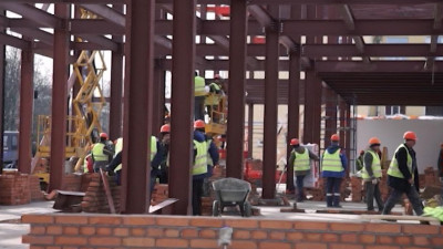В Пушкине увеличилось число строителей медцентра для пациентов с COVID-19