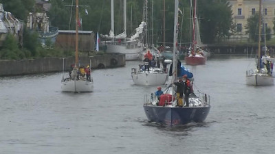 Попутного ветра. В Кронштадте стартовала ежегодная регата «Гонки парусных яхт»
