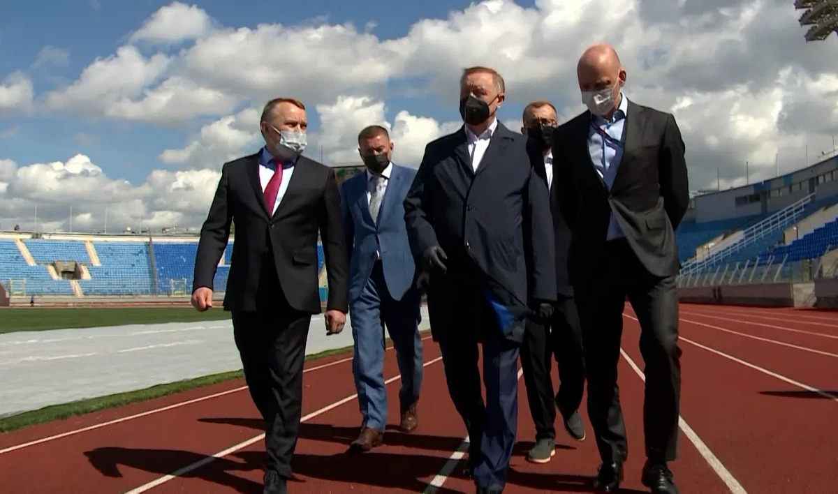 Александр Беглов и Виктор Золотов проверили готовность Петербурга к Евро-2020 - tvspb.ru