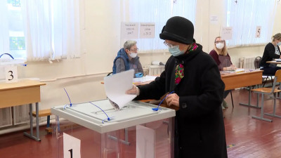 Жители блокадного Ленинграда приняли участие в голосовании