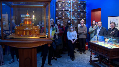 Выставка, посвященная Исаакиевскому собору, открылась в Петербурге