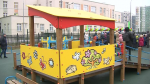 Новая детская площадка в Невском районе