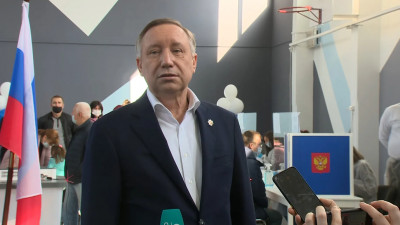 Александр Беглов: На избирательных участках Петербурга соблюдаются все санитарные меры