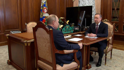 Александр Беглов рассказал Владимиру Путину, как будет проходить транспортная реформа