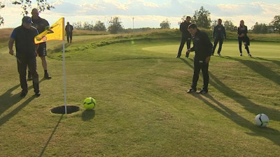 В Ленинградской области прошли соревнования по футгольфу