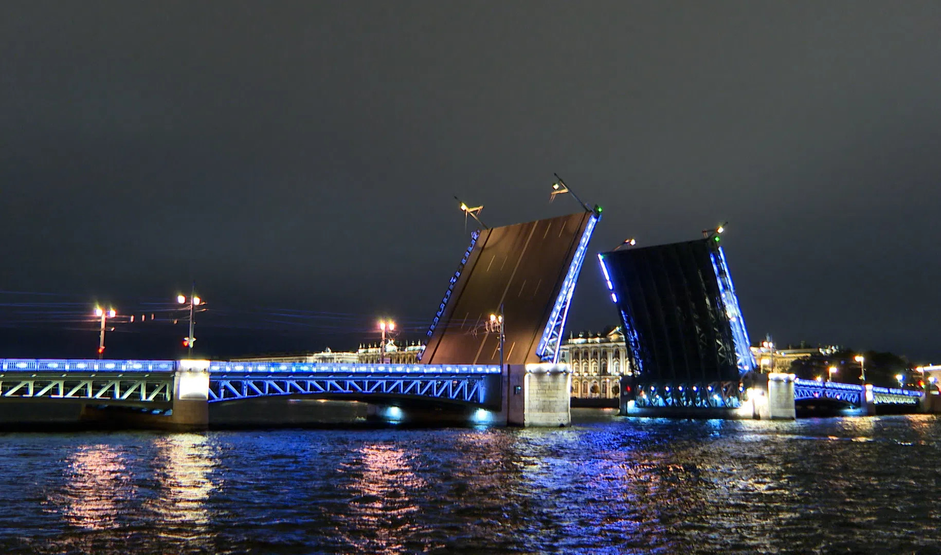 План разводки мостов