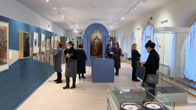 В Петропавловской крепости открылась выставка «Александр Невский. Северный путь»