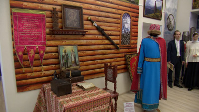 В музее Петербургской епархии открылась выставка о жизни Александра Невского