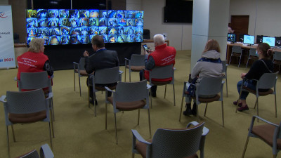 Василий Волобуев и Ирина Соколова проверили центр общественных наблюдений