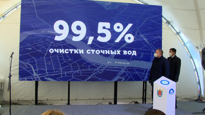 Охтинский коллектор защитит реку Охту от 4,5 млн «кубов» нечистот в год