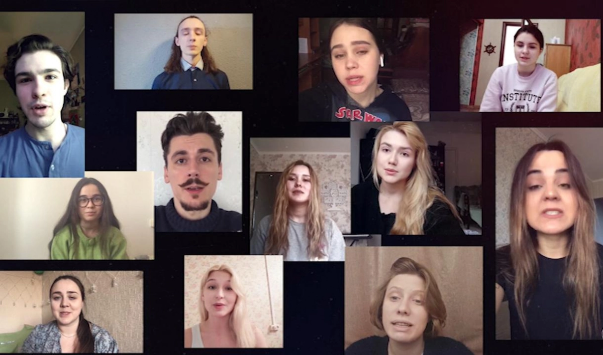 Студенты РГИСИ поблагодарили врачей в своем видеоролике - tvspb.ru