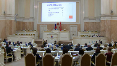 Как прошло первое заседание Законодательного собрания Петербурга VII созыва