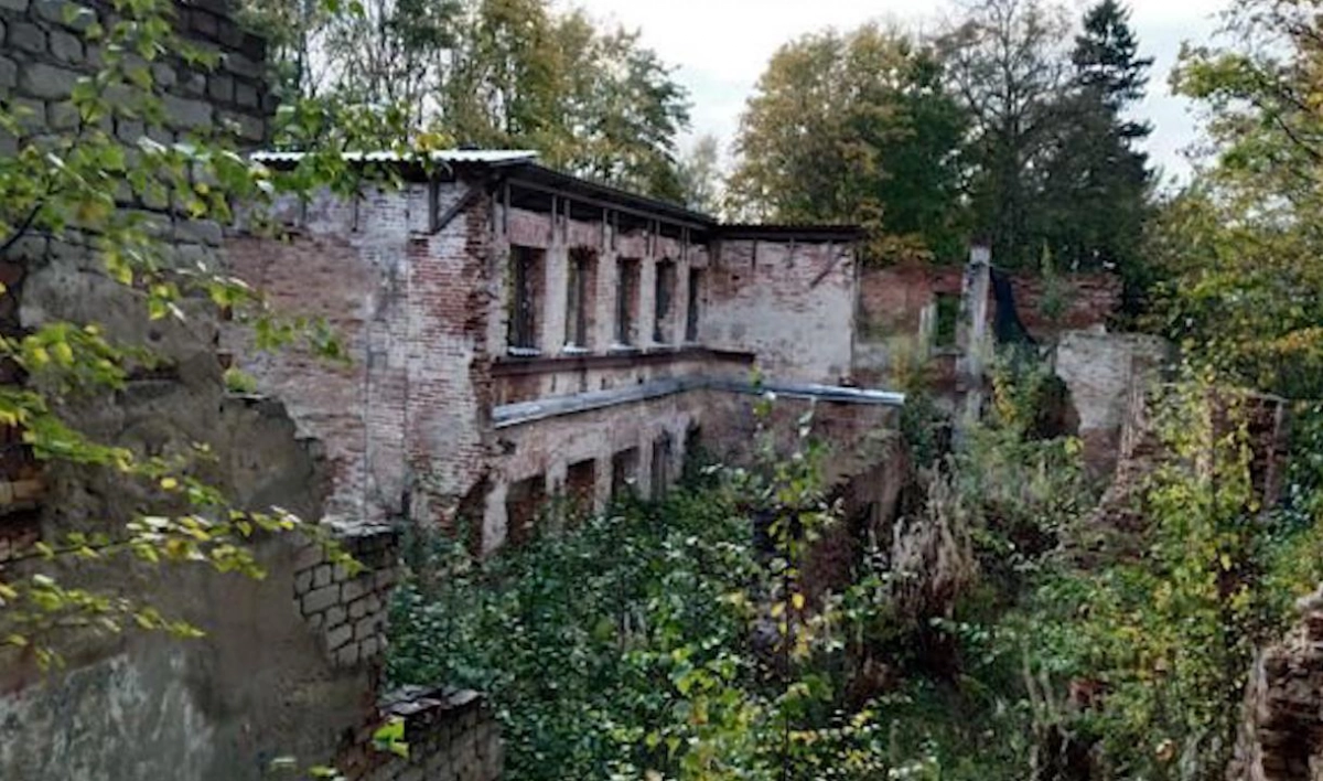 Руины усадьбы «Отрада» продают через сайт бесплатных объявлений за 10 млн рублей - tvspb.ru