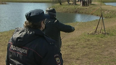 Полицейские задержали нарушителей в парке Героев-пожарных