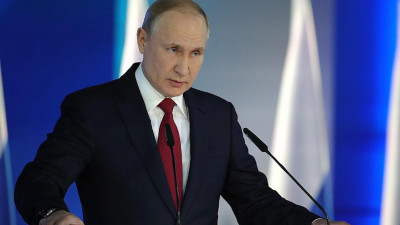 Владимир Путин выступил с посланием Федеральному собранию