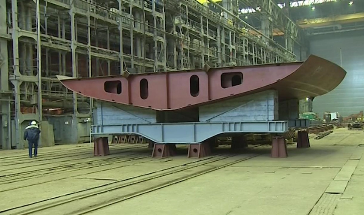 На Средне-Невском заводе заложили восьмой корабль противоминной обороны - tvspb.ru