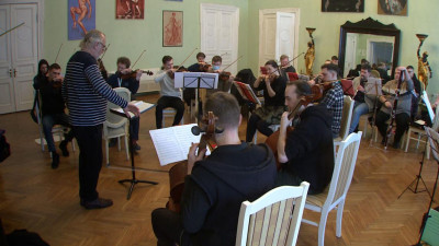 Коллектив петербургского IP Orchestra готовится к встрече со зрителями, концерт пройдет 22 февраля