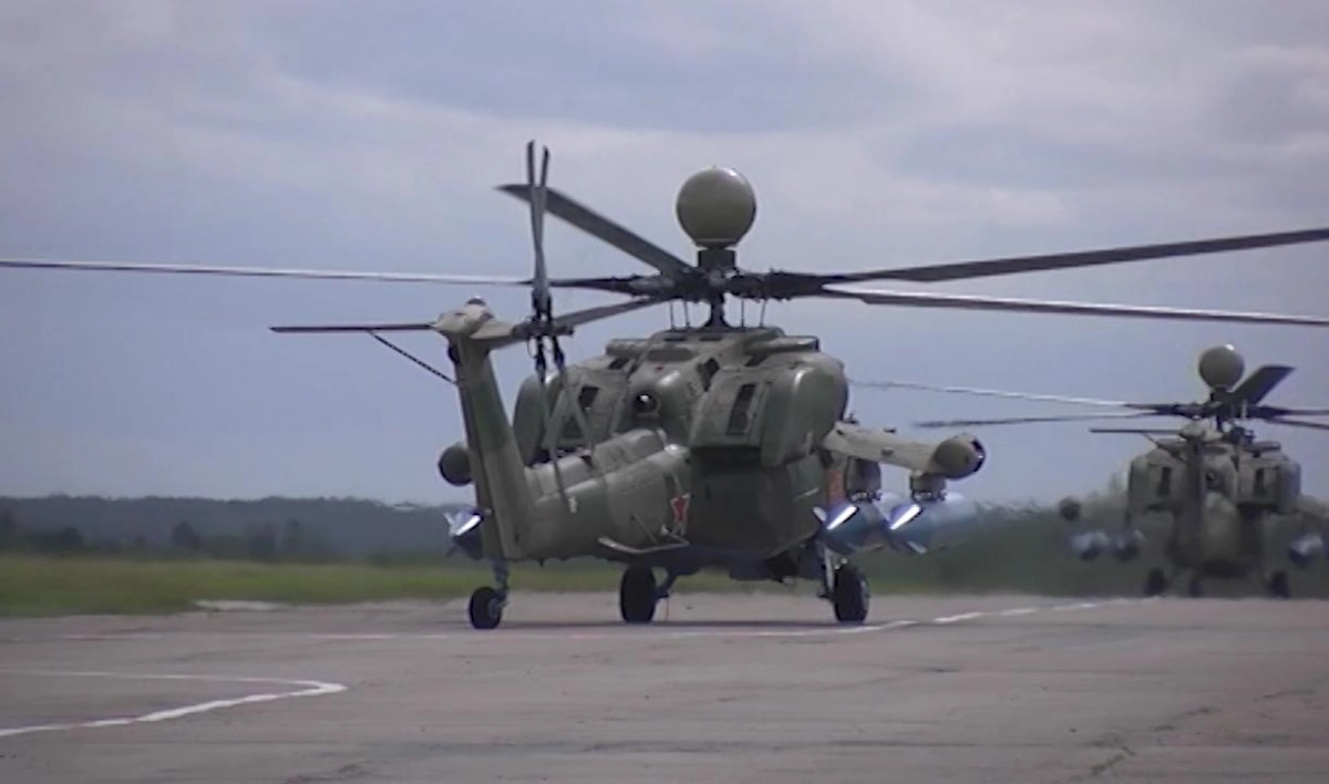 Летчики ЗВО получили на вооружение новейшие боевые вертолеты - tvspb.ru