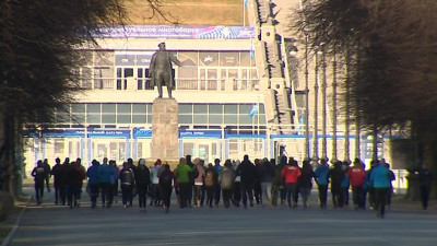 В Приморском парке Победы прошел забег «Бежим в Санкт-Петербурге»