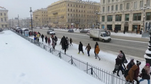 Похолодание в Петербурге