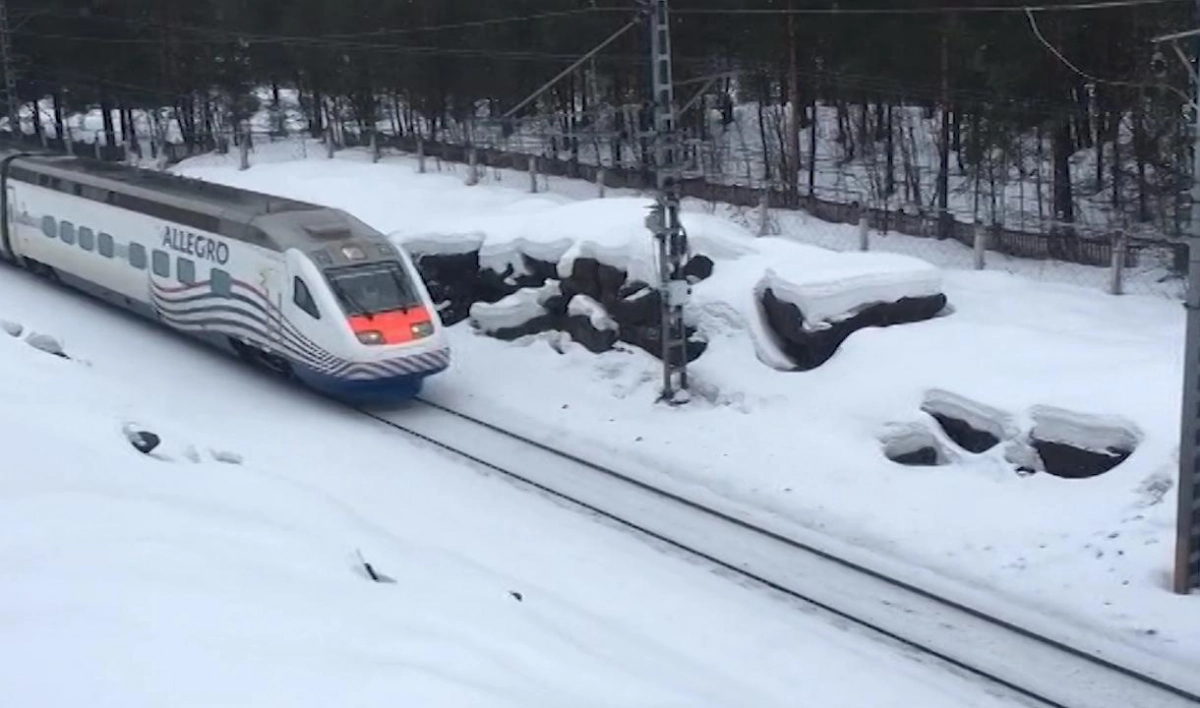 Поезд «Аллегро» из Хельсинки в Петербург задерживается на 20 минут - tvspb.ru