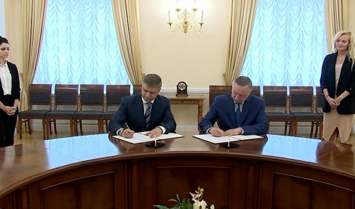 Петербург и РЖД подписали соглашение о реконструкции Цимбалинского путепровода - tvspb.ru