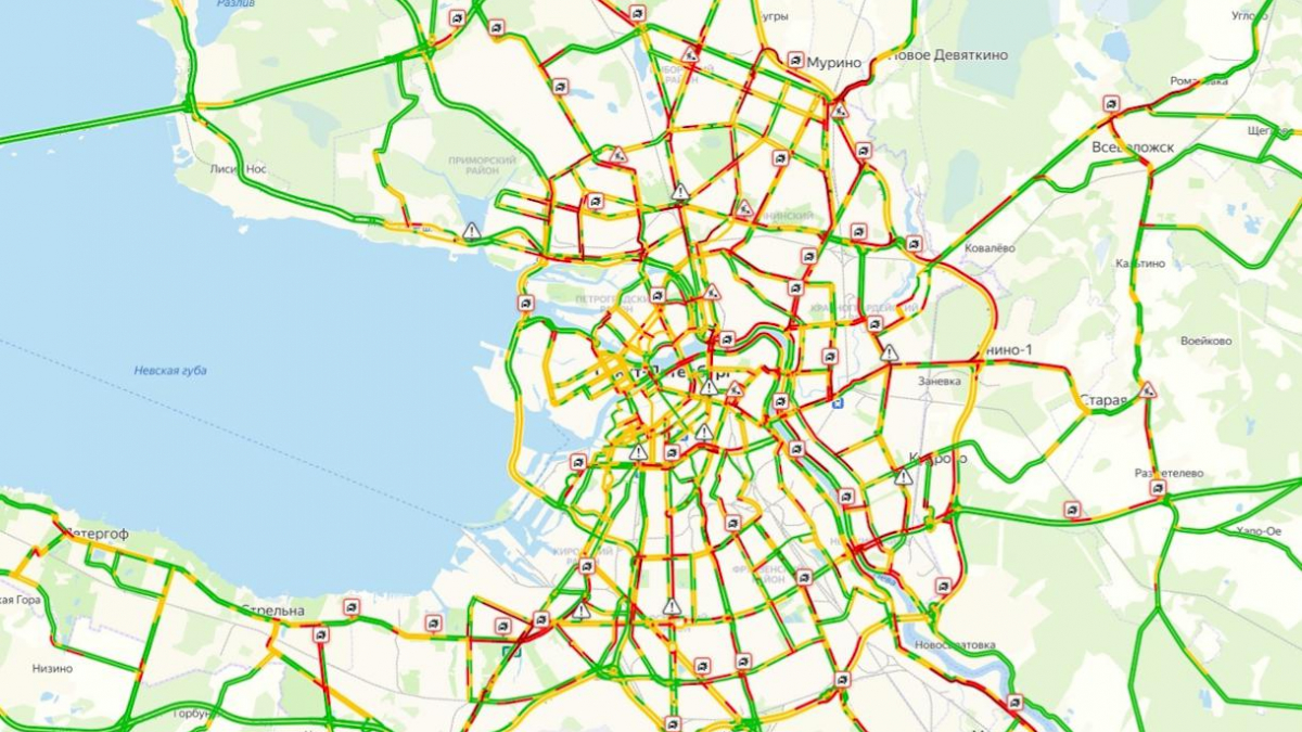 Почему пробки в санкт петербурге сейчас. Карта пробок в Санкт Петербурге на 02.11.2022. КАД-2 Санкт-Петербург на карте пробки. Карта пробок СПБ. Пробки на КАД СПБ.
