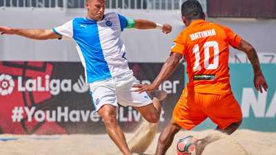 Пляжный «Кристалл» вышел в плей-офф Лиги чемпионов