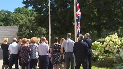 Сотрудники генконсульства Великобритании сняли флаг со здания диппредставительства в Петербурге